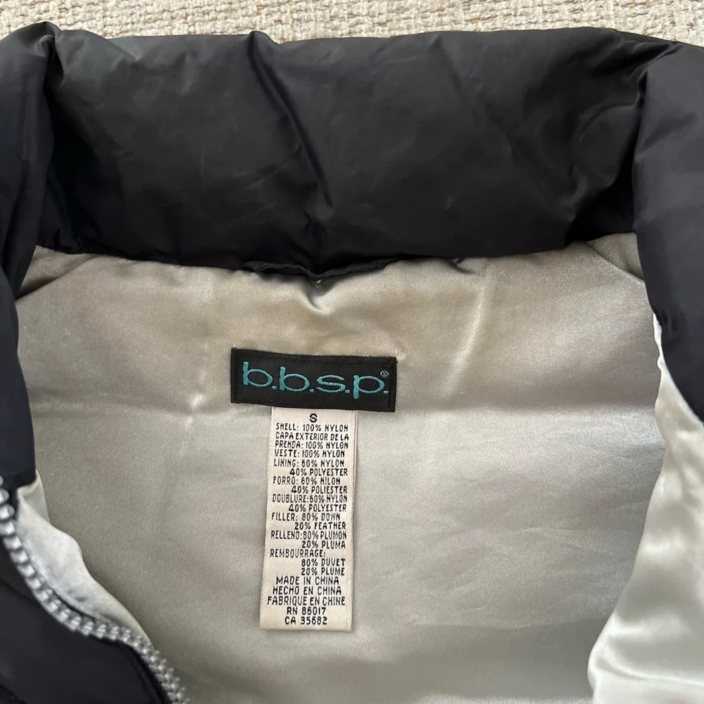 Women’s Vintage Bebe Sport Puffer Vest - Picture 6 of 7